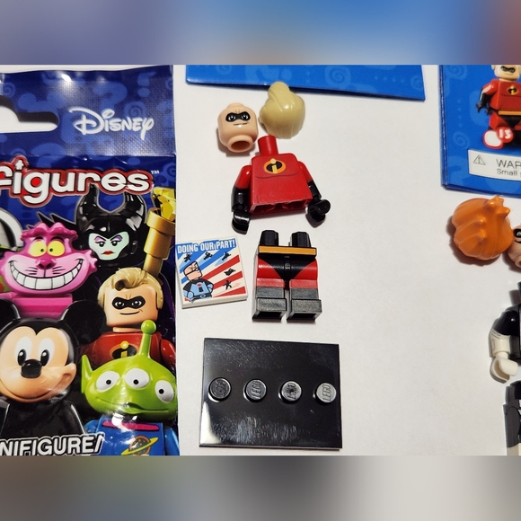 LEGO Mr. Incredible & Syndrome Minifigures (Disney Series 1) - Picture 2 of 3